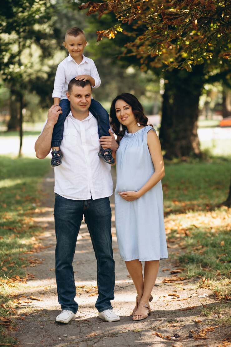 Smiling family holding their Wills & Trust Estate Plan